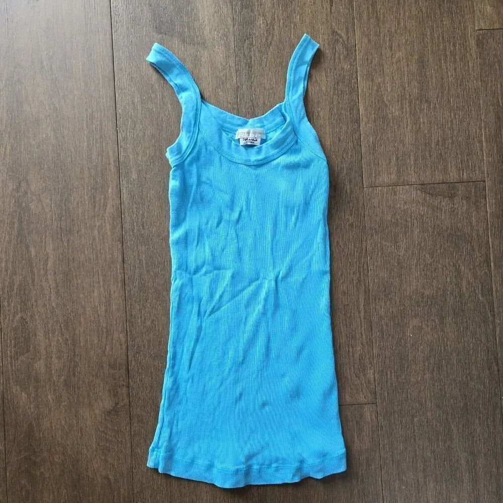 Splendid Bergdoff Goodman Cami Tank Top Blue Size XS